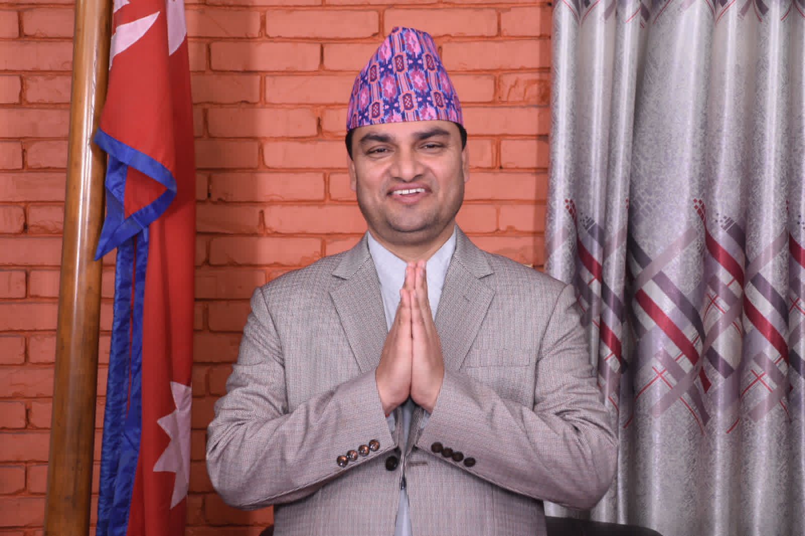 Hon'able Minister Pradip Paudel